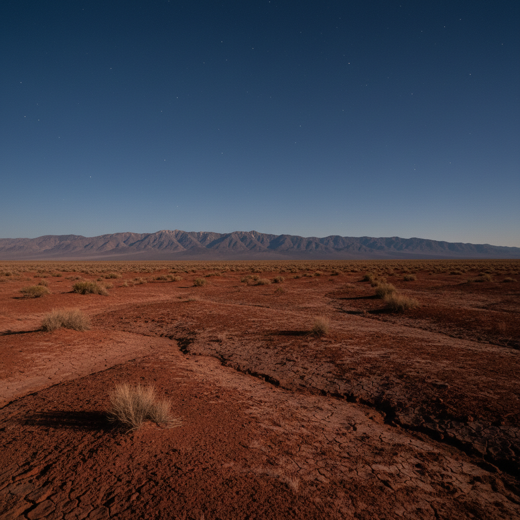 High desert landscape, Sierra Nevada, Nevada